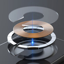 Load image into Gallery viewer, 30W Magnetic Wireless Charger 3 in 1 Stand Dual 15W Pad for iPhone 14 13 12 Pro/Airpod 3/iWatch 8 7 Transparent Qi Fast Chargers
