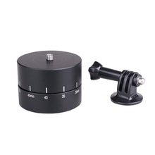 Load image into Gallery viewer, Panoramic Time Lapse Tripod Head Adapter Camera Mount 360 Timelapse Rotator Head
