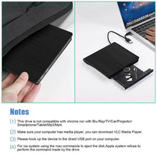 Load image into Gallery viewer, USB 3.0 Slim External DVD RW CD Writer Drive Burner Reader Player Optical Drives For Laptop PC Dvd Burner Dvd Portatil

