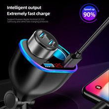 Load image into Gallery viewer, 12V Dual USB Car Cigarette Lighter Socket Splitter Auto Charger Auto Cigarette Lighter Sockets Power Adapter Plug For All Phone
