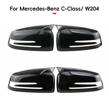Load image into Gallery viewer, Pair Side Mirror Cap Replace Rearview Covers For Mercedes Benz W176 W246 W212 W204 C117 X156 X204 W221 C218 A B C E S CLA GLA GLK Class
