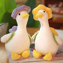 Load image into Gallery viewer, 1pc 35/40/55cm Duck Doll Flower Duck Plush Toy Stuffed Animal Plush Toy Best Gift Kawaii Plushie Toy Simulation Funny Doll
