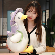Load image into Gallery viewer, 1pc 35/40/55cm Duck Doll Flower Duck Plush Toy Stuffed Animal Plush Toy Best Gift Kawaii Plushie Toy Simulation Funny Doll
