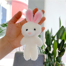 Load image into Gallery viewer, 1Pc Simulation Rabbit Pendant Girl Schoolbag Keychain Plush Toy Claw Machine Ornaments Gift Anime Keychain Doll Children Gifts
