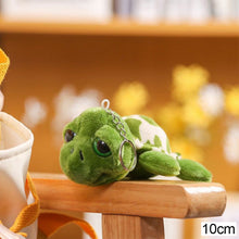 Load image into Gallery viewer, 1pc 7/10CM Turtle Plush Stuffed Doll Soft Plush Toy Keychain Bag Pendant Kid Gift Claw Machine Ornaments Gift Anime Keychain Doll Children Gifts
