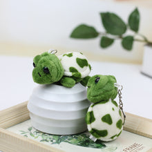 Load image into Gallery viewer, 1pc 7/10CM Turtle Plush Stuffed Doll Soft Plush Toy Keychain Bag Pendant Kid Gift Claw Machine Ornaments Gift Anime Keychain Doll Children Gifts
