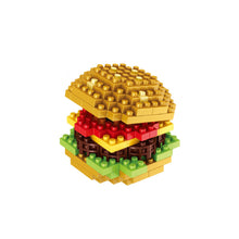 Load image into Gallery viewer, Hamburger Chips Dounuts Food Building Blocks Ideas Simulation Model Bricks Home Decoration DIY Toys for Kids Girlfriend Chrishtmas New Year Gifts
