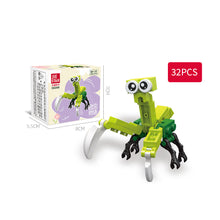 Load image into Gallery viewer, Mini Insects Building Blocks Classical Ladybug Snail Dragonfly Butterfly Beetle Bricks Animal Toys Educational For Kids Children's Gifts
