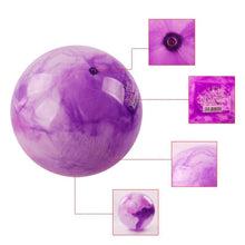 Load image into Gallery viewer, Inflatable Soft Ball Children Game Bouncing Balls Kids Entertainment Play Portable Rainbow Bouncy Ball Fitness Ball
