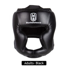 Load image into Gallery viewer, Men Women Kick Boxing Helmet PU Karate Muay Thai Guantes De Boxeo Free Fight MMA Sanda Training Adults Kids Equipment
