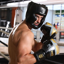 Load image into Gallery viewer, Men Women Kick Boxing Helmet PU Karate Muay Thai Guantes De Boxeo Free Fight MMA Sanda Training Adults Kids Equipment
