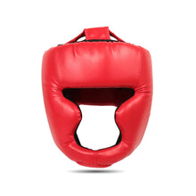Load image into Gallery viewer, Full-covered Pu Boxing Helmet Kids Adults Muay Thai Training Sparring Boxing Headgear Gym Equipment Taekwondo Head Guard
