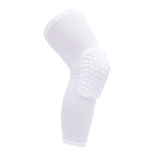 Load image into Gallery viewer, Lengthened Honeycomb Knee Pads Sleeve Elastic Basketball Brace Kneepad Protective Gear Patella Foam Support Volleyball Support
