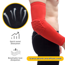 Load image into Gallery viewer, Honeycomb Knee Pads Sleeve Basketball Brace Elastic Kneepad Protective Gear Patella Foam Support Volleyball Support
