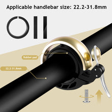 Load image into Gallery viewer, Bike Bell Mountain Road Cycling Bell Ring Horn Safety Warning Alarm Bicycle Outdoor Protective Cycle Accessories
