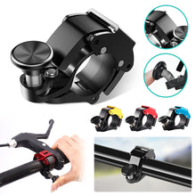 Load image into Gallery viewer, Bicycle Bell Ring MTB Cycling Horn Stainless Concealed Bike Handlebar Bell Crisp Sound Horn for Bicycle Safety Cycling 22-24mm Handlebar Bike Accessories
