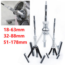 Load image into Gallery viewer, Steel Three-jaw Cylinder Sander Inner Diameter Grinder Car Engine Brake Cylinder Bore Hone Tool Flexible Shaft Honing 18-63mm
