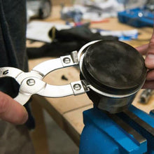 Load image into Gallery viewer, Car Engine Piston Ring Pliers Motorcycle Brake Piston Pliers Garden Piston Ring Compressor Tool Adjustable Safety Screws
