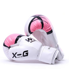 Load image into Gallery viewer, 1Pair PU Kick Boxing Gloves for Men Women Karate Muay Thai Guantes De Boxeo Free Fight MMA Sanda Training Adults Kids Equipment
