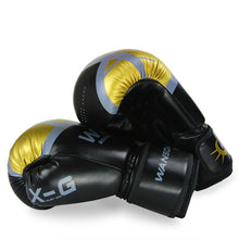 Load image into Gallery viewer, 1Pair PU Kick Boxing Gloves for Men Women Karate Muay Thai Guantes De Boxeo Free Fight MMA Sanda Training Adults Kids Equipment
