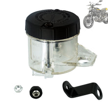 Load image into Gallery viewer, Motorcycle Cylinder Oil Reservoir Tank Cup Front Brake Clutch Fluid Bottle Master with Holder For Honda Suzuki
