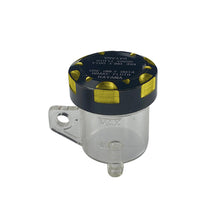 Load image into Gallery viewer, Motorcycle Brake Master Cylinder Brake Fluid Reservoir Transparent Motorcycle Brake Oil Tank Motorcycle Upper Pump Oil Cup with CNC Cap
