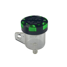 Load image into Gallery viewer, Motorcycle Brake Master Cylinder Brake Fluid Reservoir Transparent Motorcycle Brake Oil Tank Motorcycle Upper Pump Oil Cup with CNC Cap
