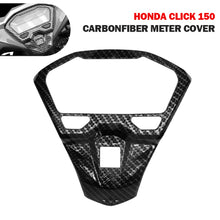 Load image into Gallery viewer, Carbon Fibre Motorcycle Instrument Surround Gauge Panel Cover For Honda Click 125i/150i 125 V2
