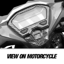 Load image into Gallery viewer, Carbon Fibre Motorcycle Instrument Surround Gauge Panel Cover For Honda Click 125i/150i 125 V2
