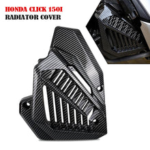 Load image into Gallery viewer, Carbon Fibre Motorcycle Radiator Cover Panel Cover For Honda Click 125i/150i 125 V2
