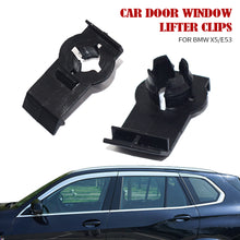 Load image into Gallery viewer, 5Pcs Auto Car Door Window Lifter Clips Regulator Rail Sliding Replacements Front Left Right For BMW X5 E53 2000-2006 Accessories
