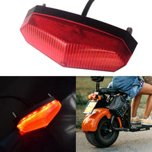 Load image into Gallery viewer, Electric Bicycle Rear Light Tail Light Safety Warning Rear Lamp Rear Night Riding Accessories Waterproof

