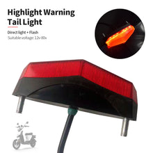 Load image into Gallery viewer, Electric Bicycle Rear Light Tail Light Safety Warning Rear Lamp Rear Night Riding Accessories Waterproof
