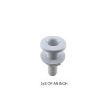 Load image into Gallery viewer, Marine Boat Thru Hull Fitting Connector Plastic Boat Drain Bilge Pump Plumbing For 5/8, 3/4, 1 Inch Hose
