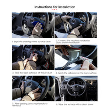 Load image into Gallery viewer, Car Steering Wheel Decoration Cover Trim Sticker Accessories for Volkswagen VW Passat B8 Tiguan MK2 Golf 7 7.5 MK7 MK7.5 E-UP
