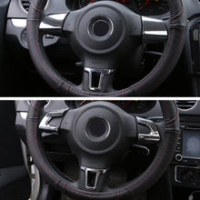 Load image into Gallery viewer, 1pc/2pcs/3pcs Car Steering Wheel Decoration Cover Trim Sticker Fit for Volkswagen VW GOLF POLO JETTA MK5 MK6 Bora Accessories Chrome
