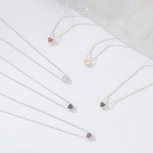 Load image into Gallery viewer, Heartbeat Zircon Necklace Women's Fashion Sense Simple Personality Love Light Luxury Neck Chain Women Necklace
