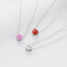 Load image into Gallery viewer, Love Stainless Steel Necklace Trendy and Niche Design Fashionable Versatile Collarbone Chain for Women Jewelry
