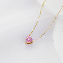 Load image into Gallery viewer, Love Stainless Steel Necklace Trendy and Niche Design Fashionable Versatile Collarbone Chain for Women Jewelry
