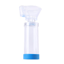 Load image into Gallery viewer, Asthma Spacer Inhaler Spacer Mist Storage Tank Compressor Aerosol Cabin Nebulizer Tank with Mask Cup for Baby Child Adult
