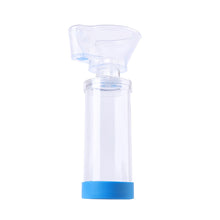 Load image into Gallery viewer, Asthma Spacer Inhaler Spacer Mist Storage Tank Compressor Aerosol Cabin Nebulizer Tank with Mask Cup for Baby Child Adult
