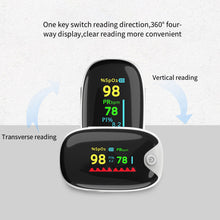 Load image into Gallery viewer, Finger Clip Oximeter Pulse Heart Rate Monitoring Medical Finger Pulse Oximeter Saturometer Health Care Blood Pressure Adult Child
