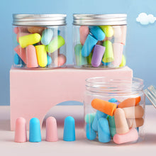 Load image into Gallery viewer, 24pcs Noise Reduction Earplugs Sleep Sponge Canceling Music Anti Reusable For Snoring Earplug Sound Insulation Sleeping Ear Plugs
