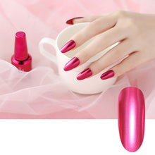 Load image into Gallery viewer, Long-lasting Mirror Polish Quick-drying Metallic Silver Purple Rose Gold Durable Nail Polish Is Not Peelable Nails Decoration
