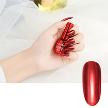 Load image into Gallery viewer, Long-lasting Mirror Polish Quick-drying Metallic Silver Purple Rose Gold Durable Nail Polish Is Not Peelable Nails Decoration
