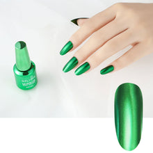 Load image into Gallery viewer, Long-lasting Mirror Polish Quick-drying Metallic Silver Purple Rose Gold Durable Nail Polish Is Not Peelable Nails Decoration
