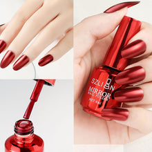 Load image into Gallery viewer, Long-lasting Mirror Polish Quick-drying Metallic Silver Purple Rose Gold Durable Nail Polish Is Not Peelable Nails Decoration
