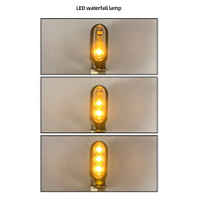 Load image into Gallery viewer, 2Pcs 3LED Mini 12V Motorcycle Turn Signal Light Lamp Indicators Blinker Amber Motorbike
