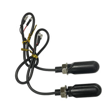 Load image into Gallery viewer, 2Pcs 3LED Mini 12V Motorcycle Turn Signal Light Lamp Indicators Blinker Amber Motorbike
