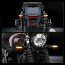 Load image into Gallery viewer, 2Pcs 6LED Mini 12V Motorcycle Turn Signal Light Lamp Indicators Blinker Amber Motorbike
